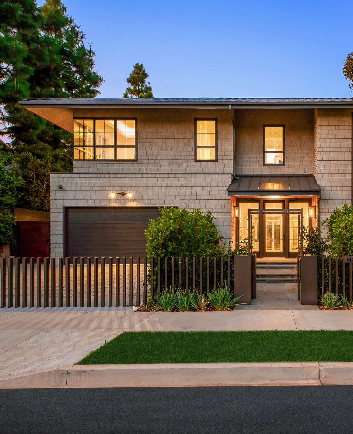 Luxury custom architectural estate interior framing and high-end finishes
